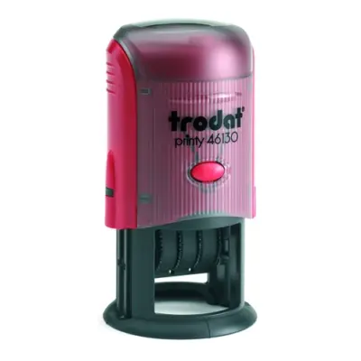 Trodat Printy Dater 46130 self-inking round date stamp