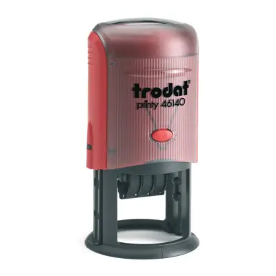 Trodat Printy Dater 46140 self-inking round date stamp